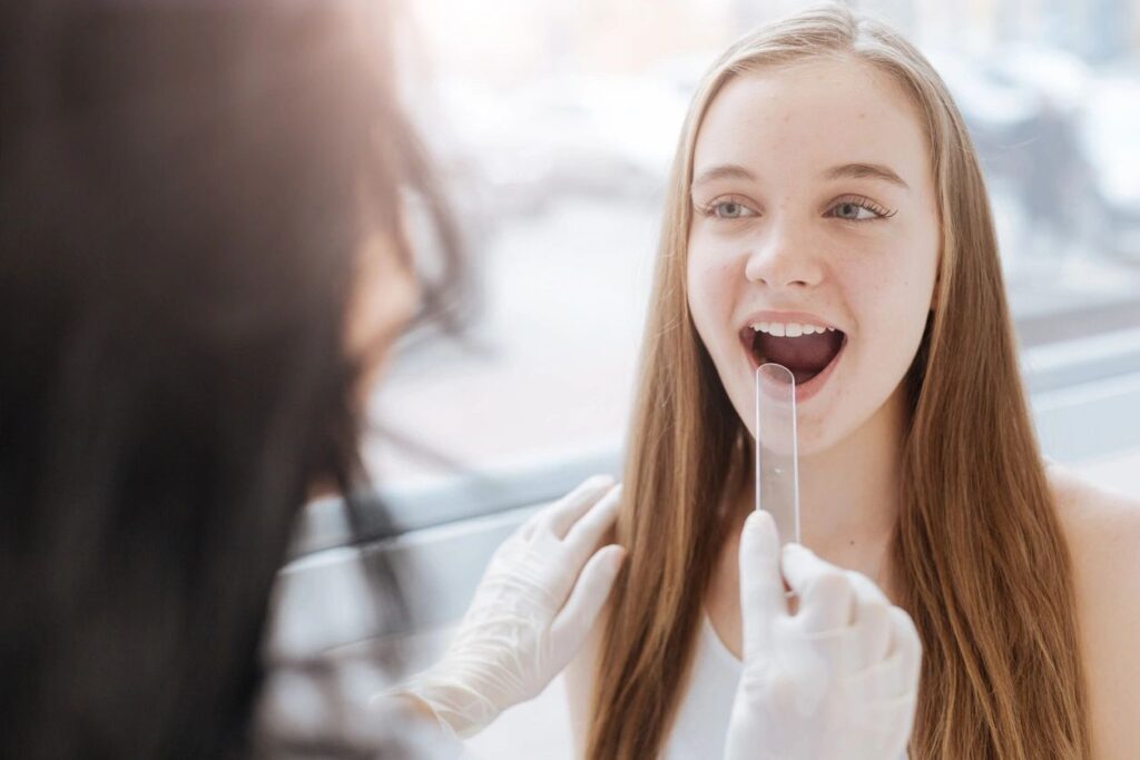 Efectos de la bulimia en la cavidad oral.